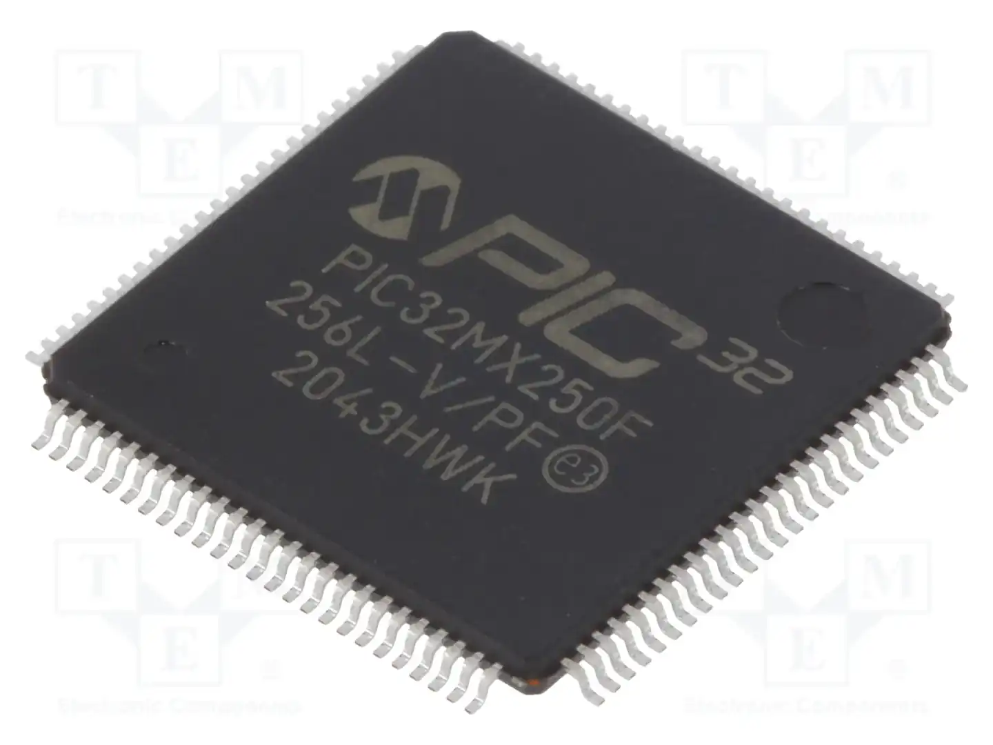 Microchip Technology PIC32MX250F256L-V/PF — Линейка PIC32 32-bit