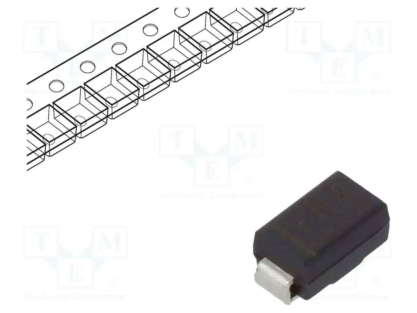 VISHAY BYG23M-E3/TR — Универсальные диоды SMD