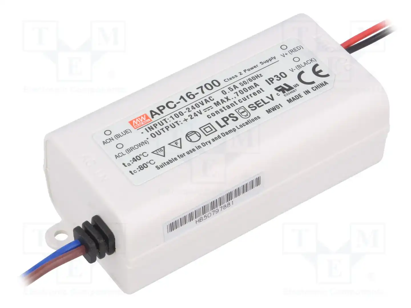 MEAN WELL APC-16-700 — Блоки питания для LED