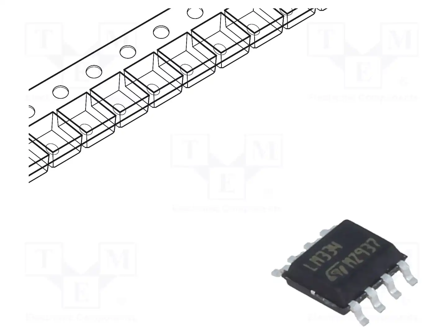 STMicroelectronics LM334DT — Микросхемы другие
