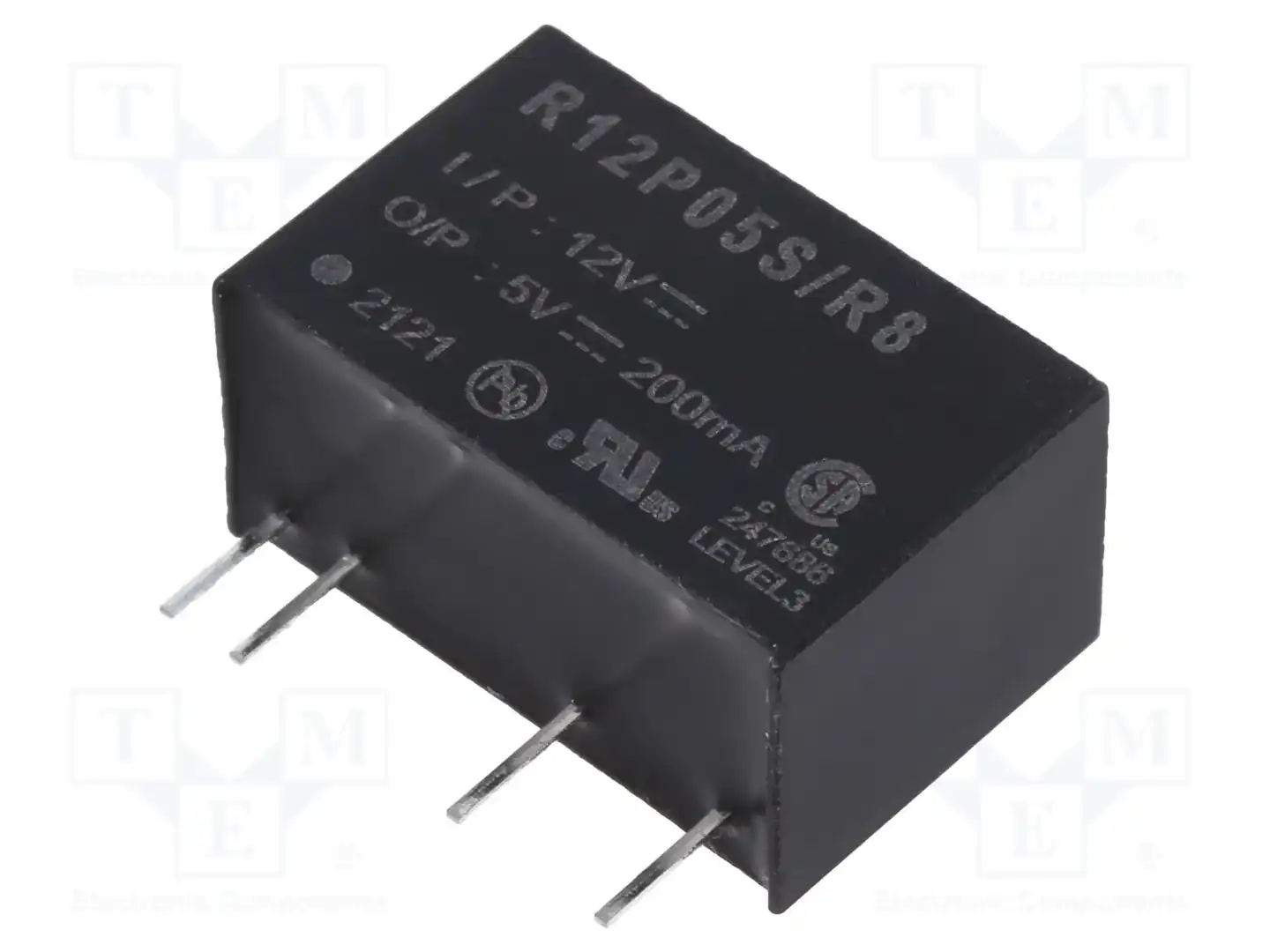 RECOM R12P05S/R8 — Преобразователи DC/DC
