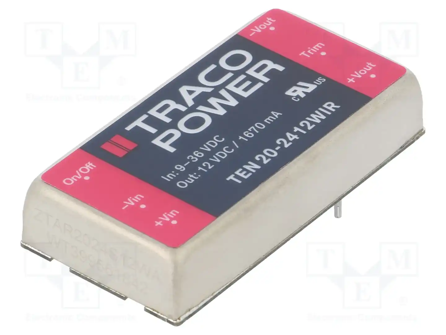 TRACO POWER TEN 20-2412WIR — Преобразователи DC/DC