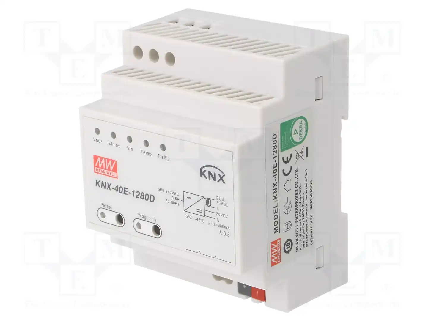 MEAN WELL KNX-40E-1280D — Блоки питания на DIN-рейку
