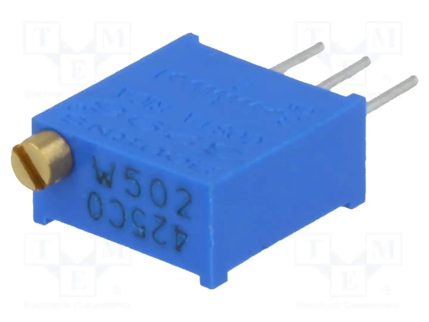 BOURNS 3296W-1-502LF — Потенциометры THT многооборотные 3/8 дм