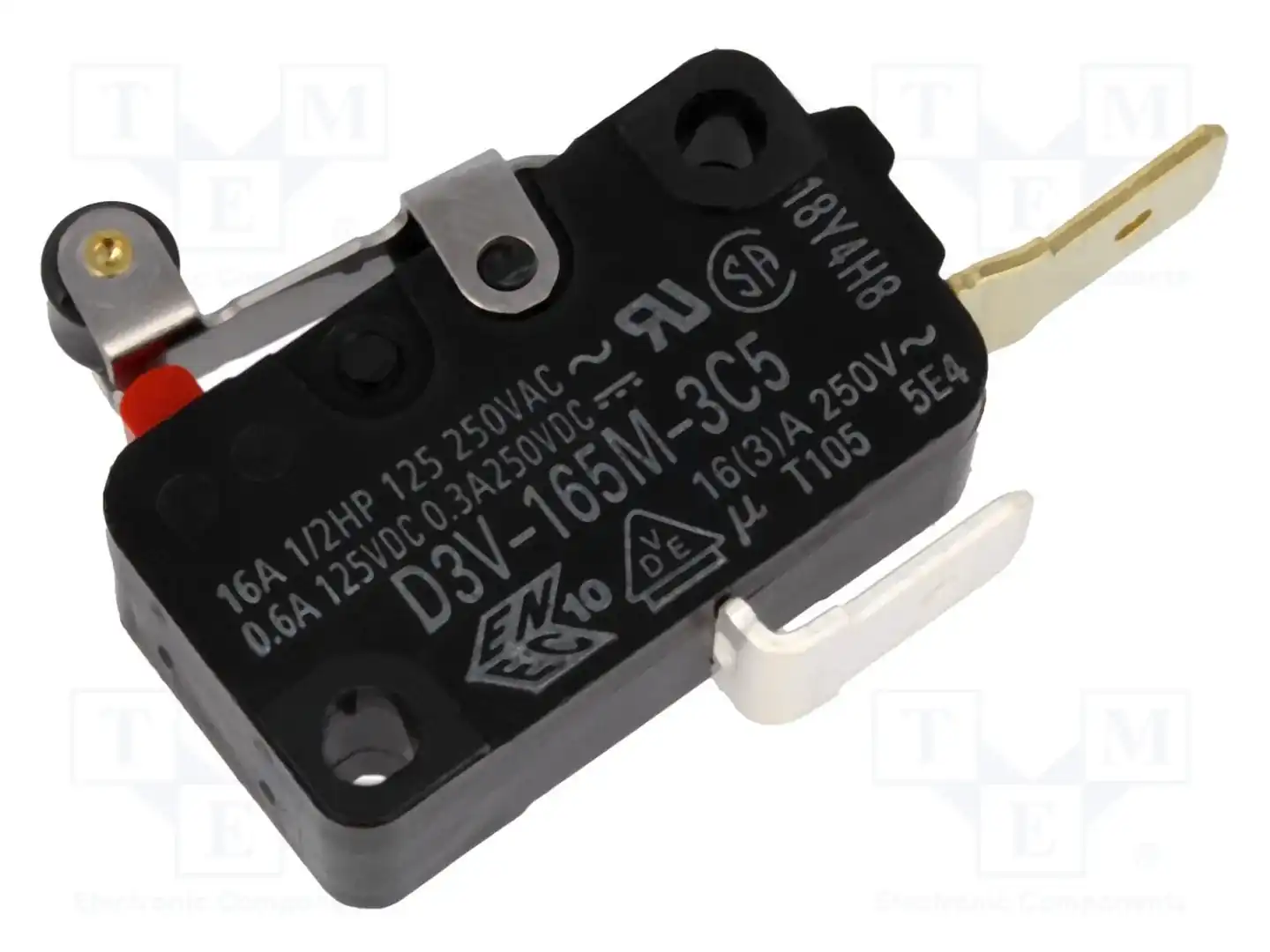 OMRON Electronic Components D3V-165M-3C5 — Микропереключатели SNAP ACTION