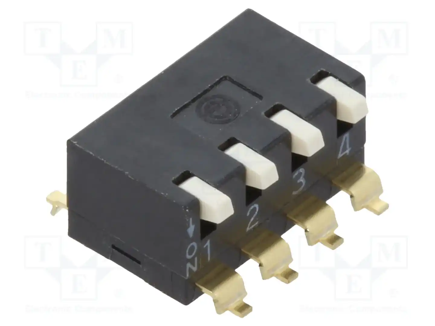 OMRON Electronic Components A6SR4104 — Переключатели типа Dip-Switch