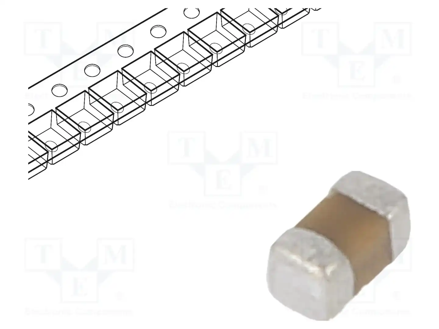 KEMET C0402C152K5RACTU — Конденсаторы MLCC SMD