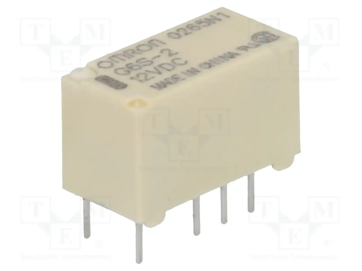 OMRON Electronic Components G6S-2 12VDC — Реле электромагн. миниатюрные