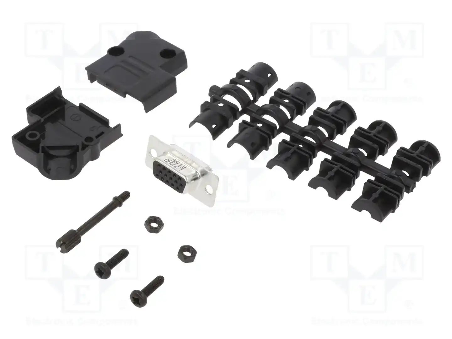 AMPHENOL COMMUNICATIONS SOLUTIONS L17D45PK-P-09+L77HDE15S — Комплектные штекеры D-Sub