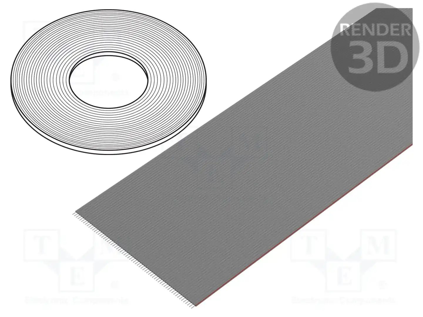 CONNFLY DS1057-64A282R-76.5 — Провода ленточные одноцветные