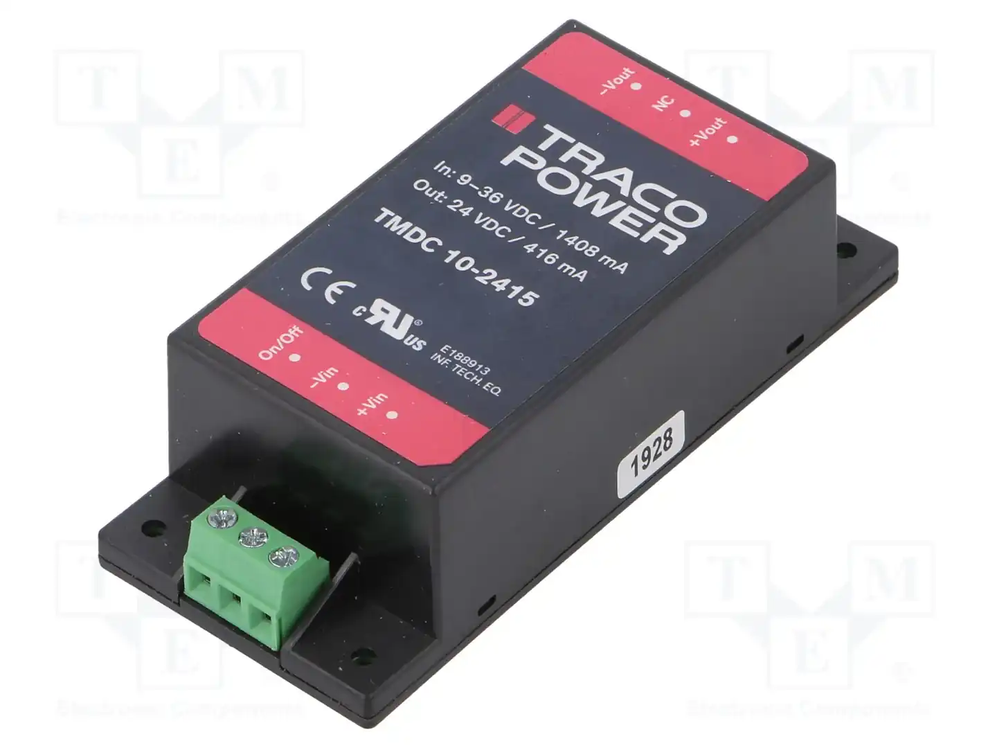 TRACO POWER TMDC 10-2415 — Преобразователи DC/DC