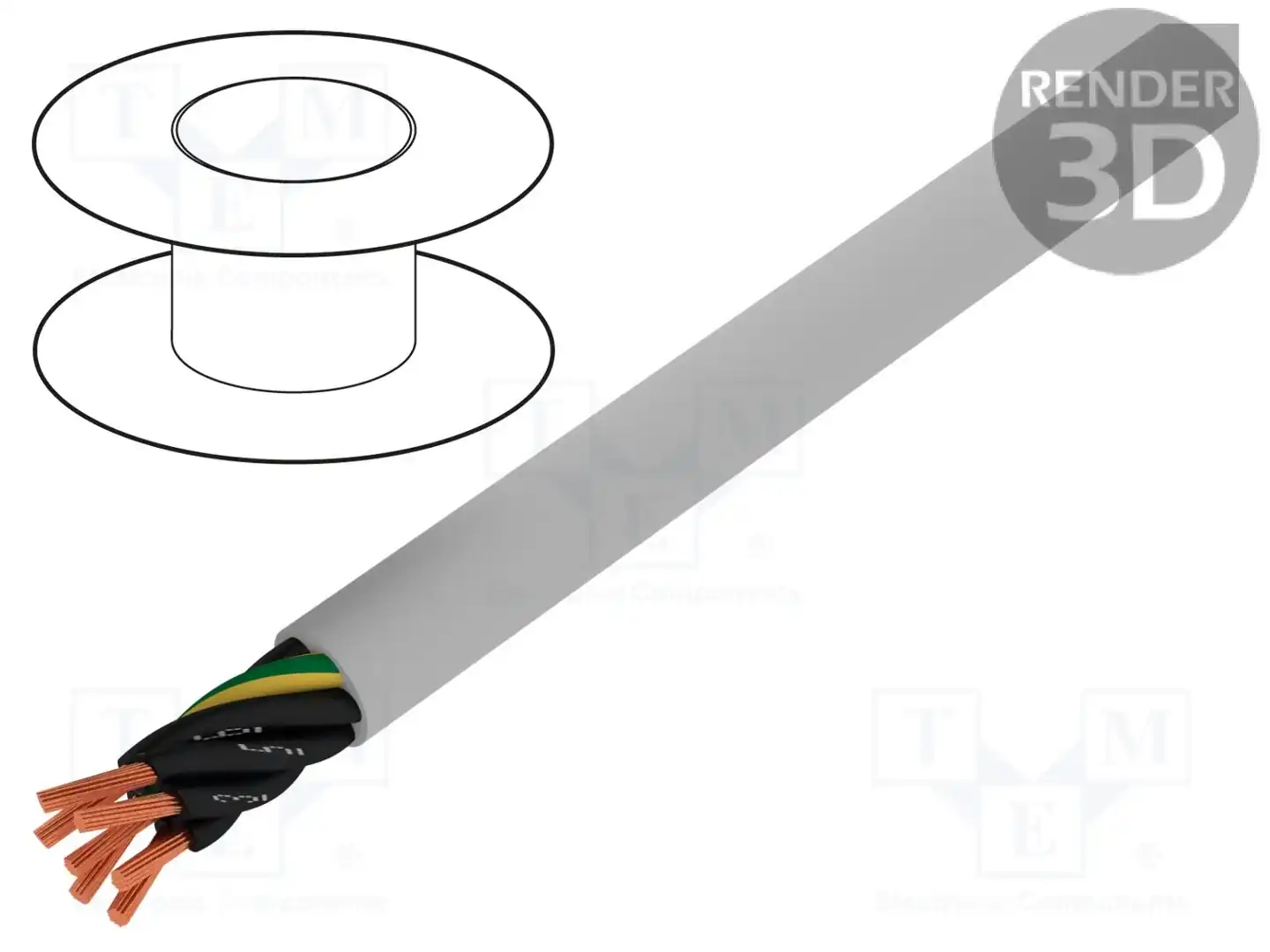 ALPHA WIRE 470071YY GE033 — Провода многожильные неекранированные