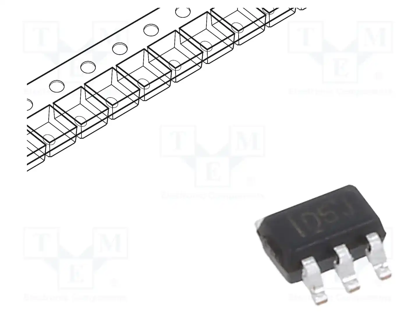 Texas Instruments SN74LVC1G132DCKR — Ворота, инверторы