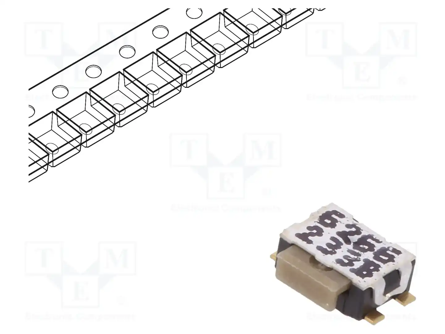 C&K Y28B23312FP — Микропереключатели TACT