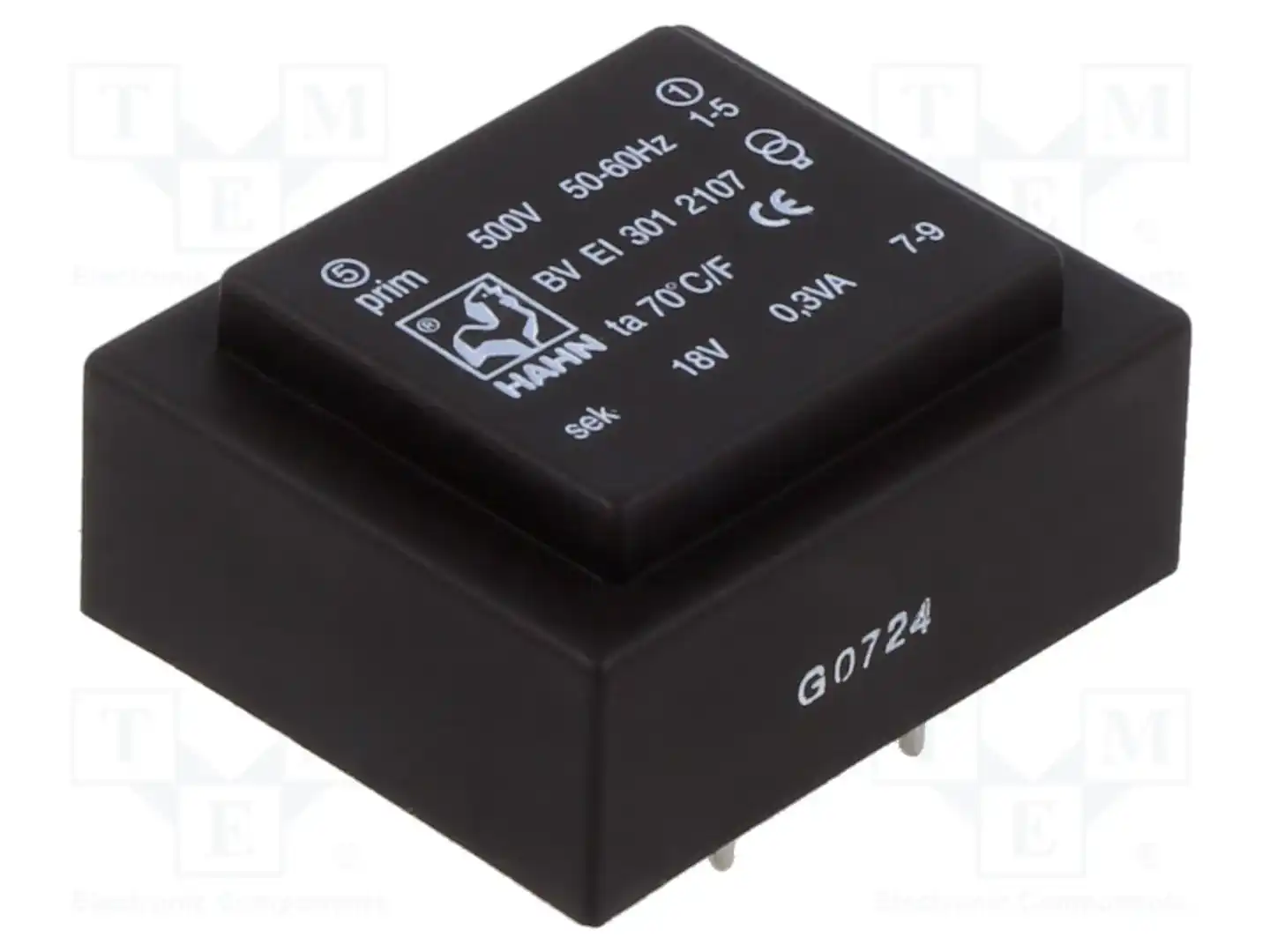 HAHN BV EI 301 2107 — Трансформаторы PCB
