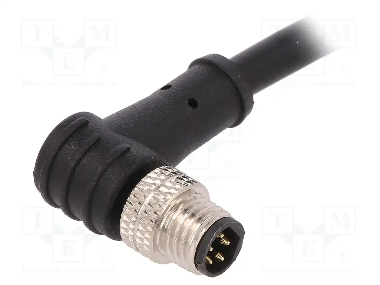 BULGIN PXPPVC08RAM05BCL010PVC — Разъeмы M8