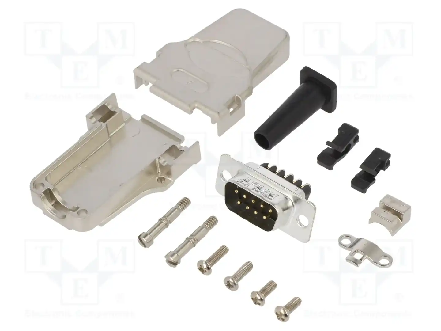 AMPHENOL COMMUNICATIONS SOLUTIONS L17DTZF09-RG+L717DE09PST — Комплектные штекеры D-Sub