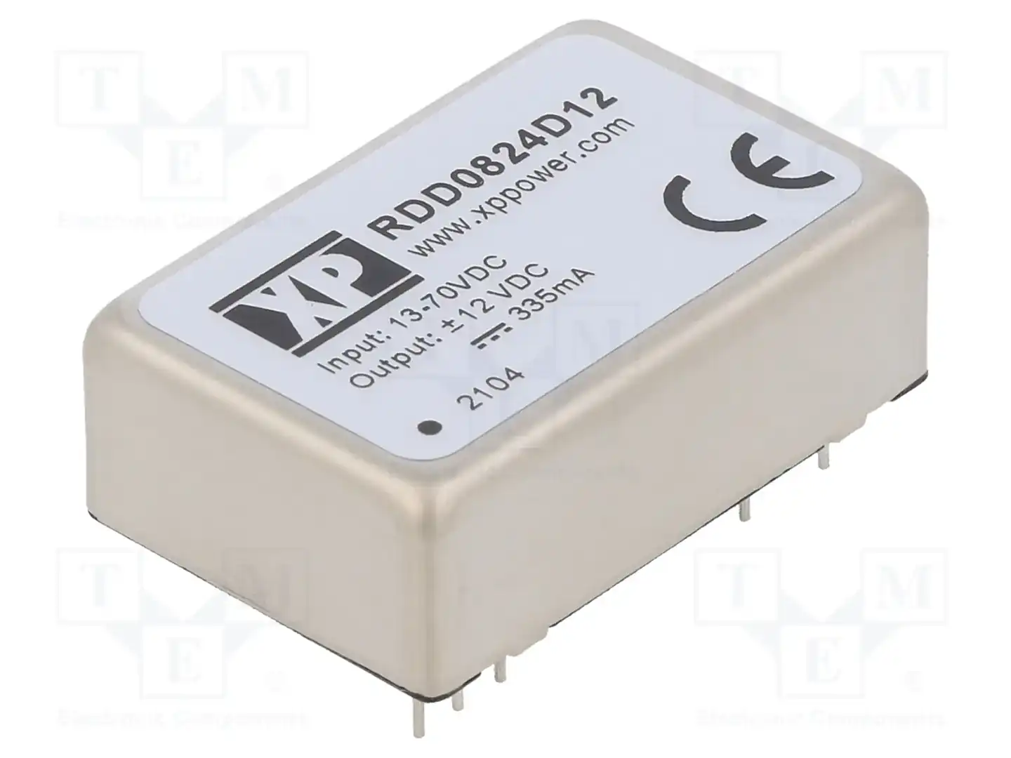 XP POWER RDD0824D12 — Преобразователи DC/DC