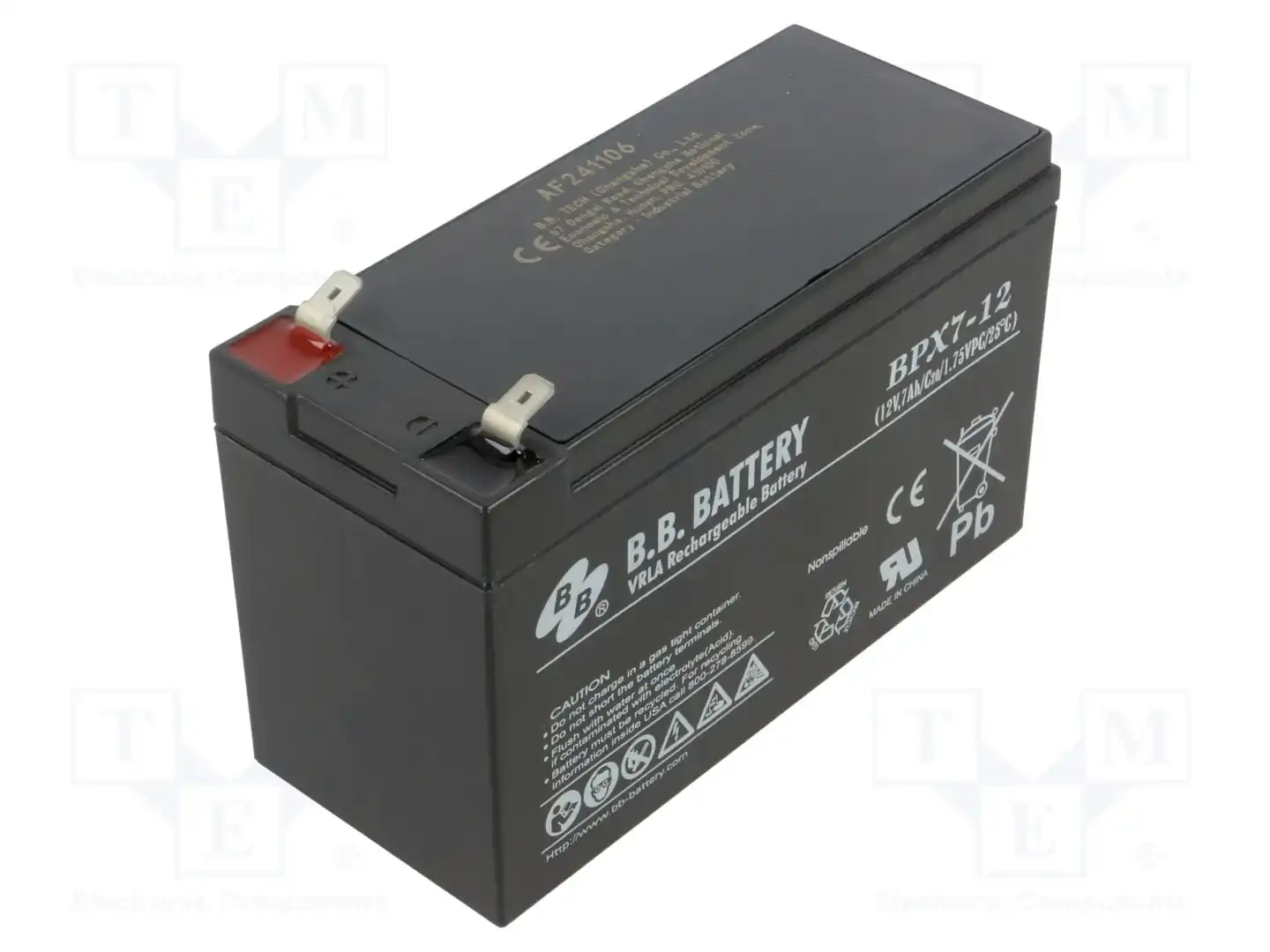 B.B. Battery BPX 7-12 T2 — Аккумуляторы кислотные