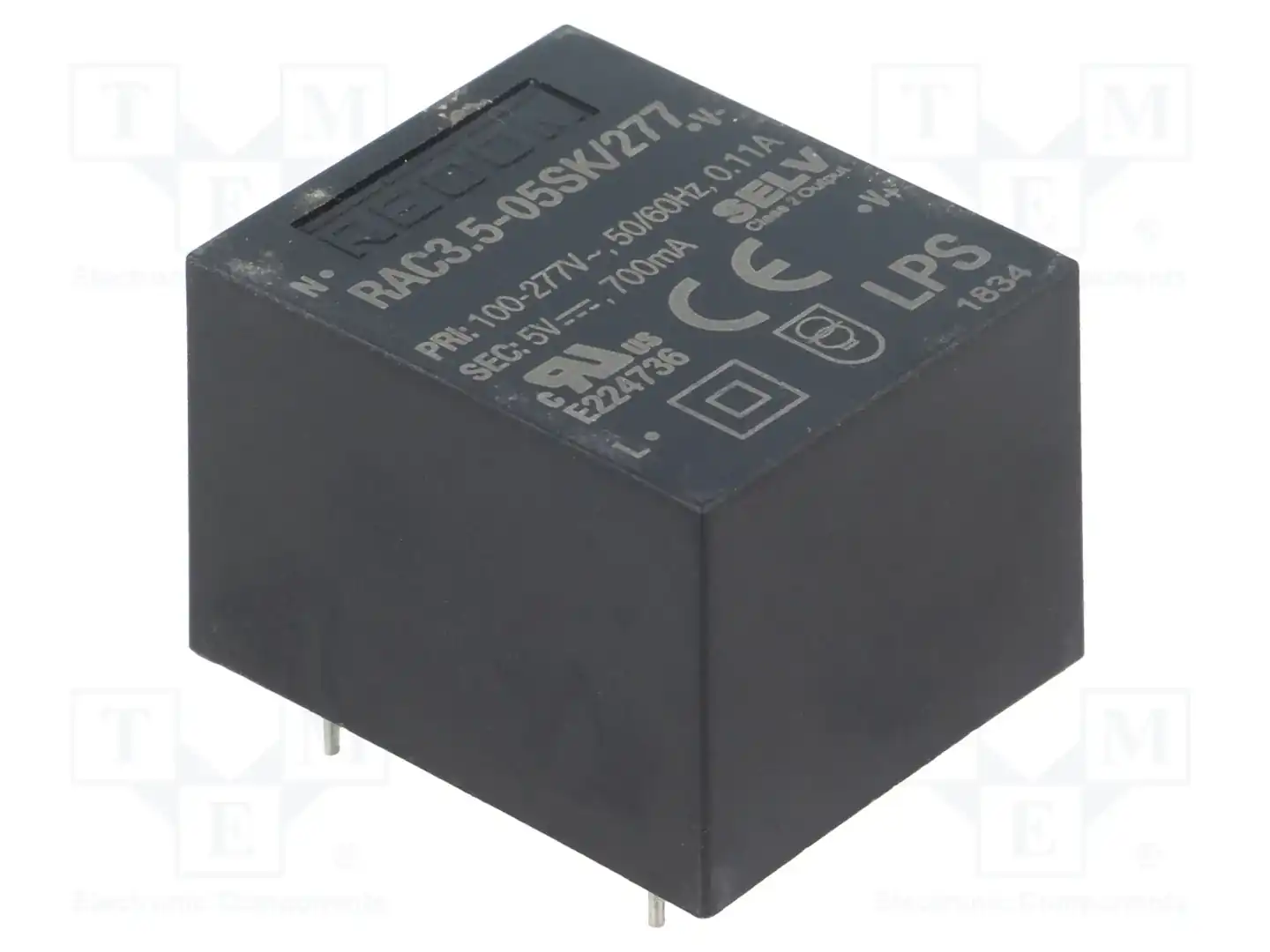 RECOM RAC3.5-05SK/277 — Преобразователи AC/DC для PCB