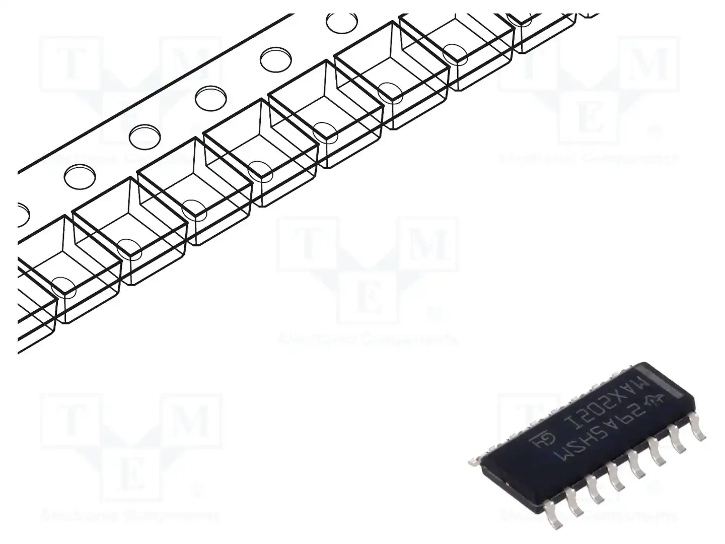 Texas Instruments MAX202IDR — Микросхемы - RS232 / RS422 / RS485
