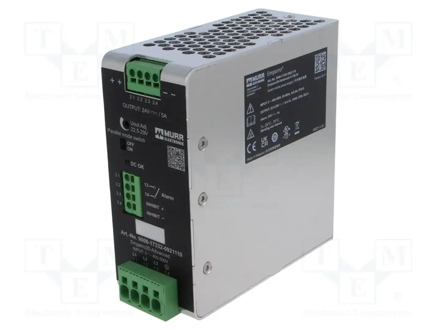MURRELEKTRONIK 9000-17332-0921110 — Блоки питания на DIN-рейку