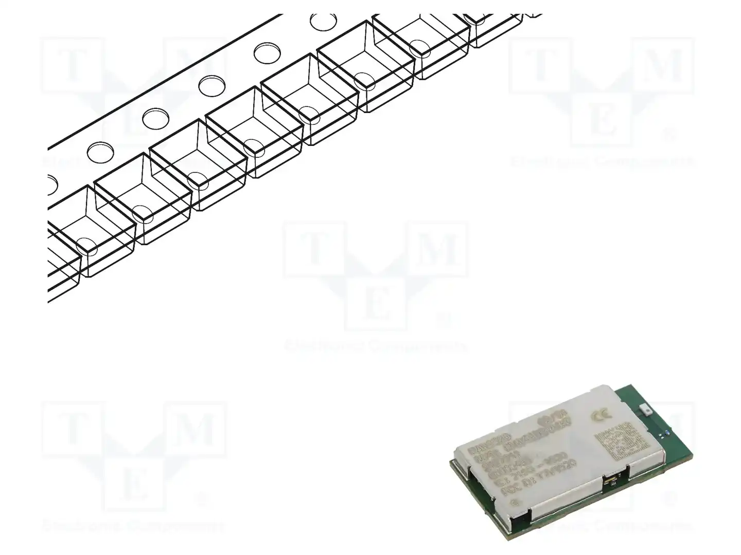 PANASONIC ENW49D01A1KF — Модули IoT (WiFi/Bluetooth)