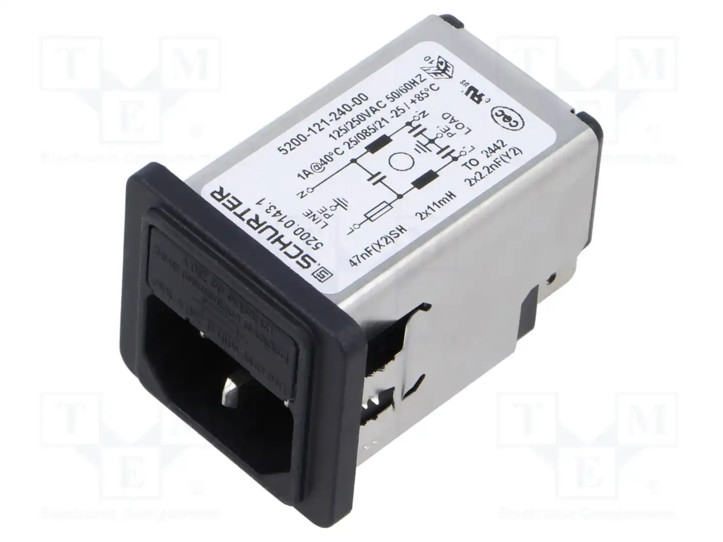 SCHURTER 5200.0143.1 — Разъемы IEC 60320