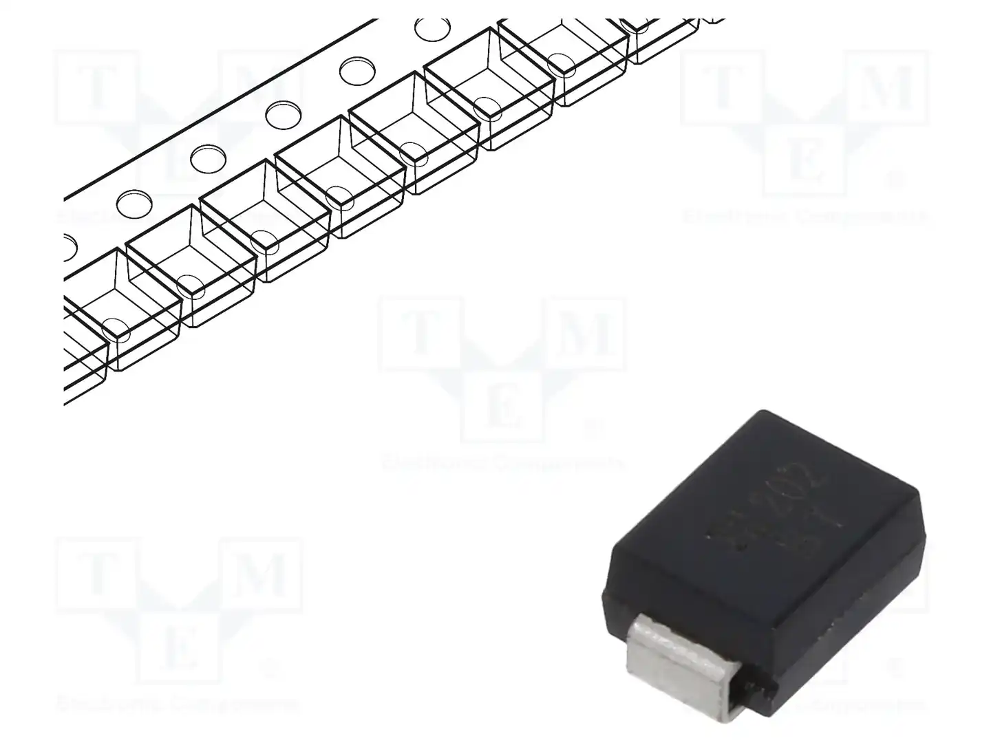 DIODES INCORPORATED SMBJ18CA-13-F — Диоды TVS SMD двунаправленные