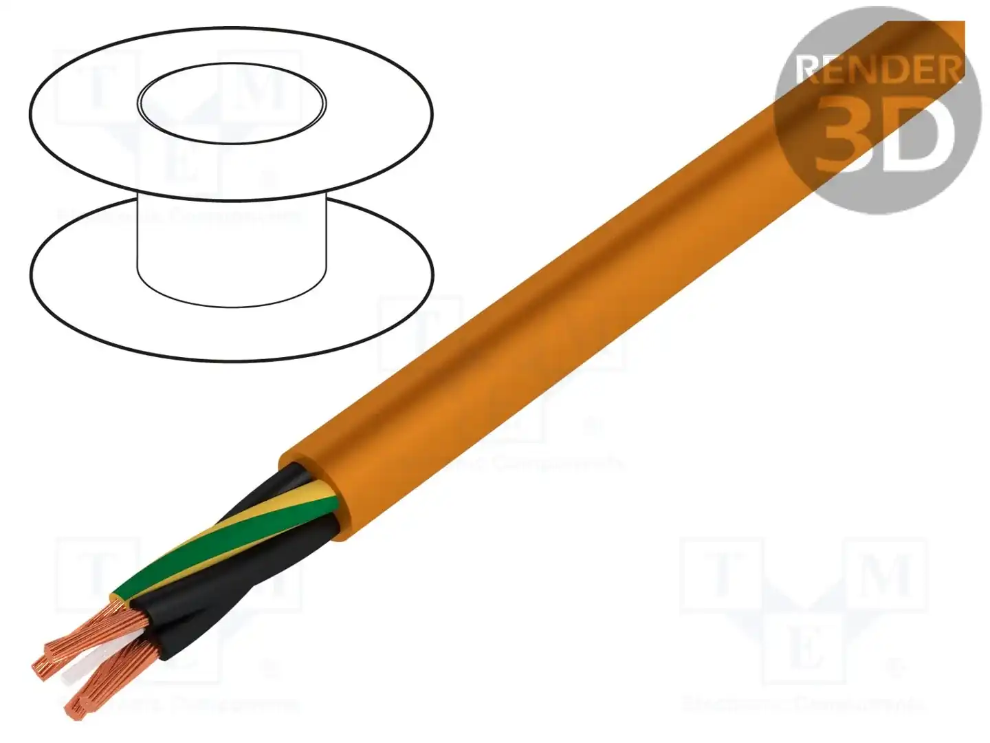 IGUS CF885.100.04 — Провода для направляющих- неэкранирован