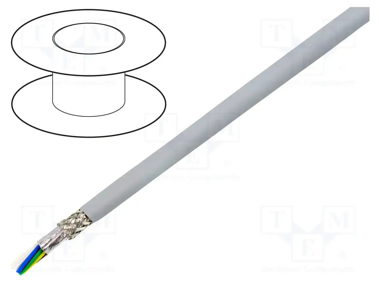 ALPHA WIRE 78350 SL001 — Провода многожильные экранированные