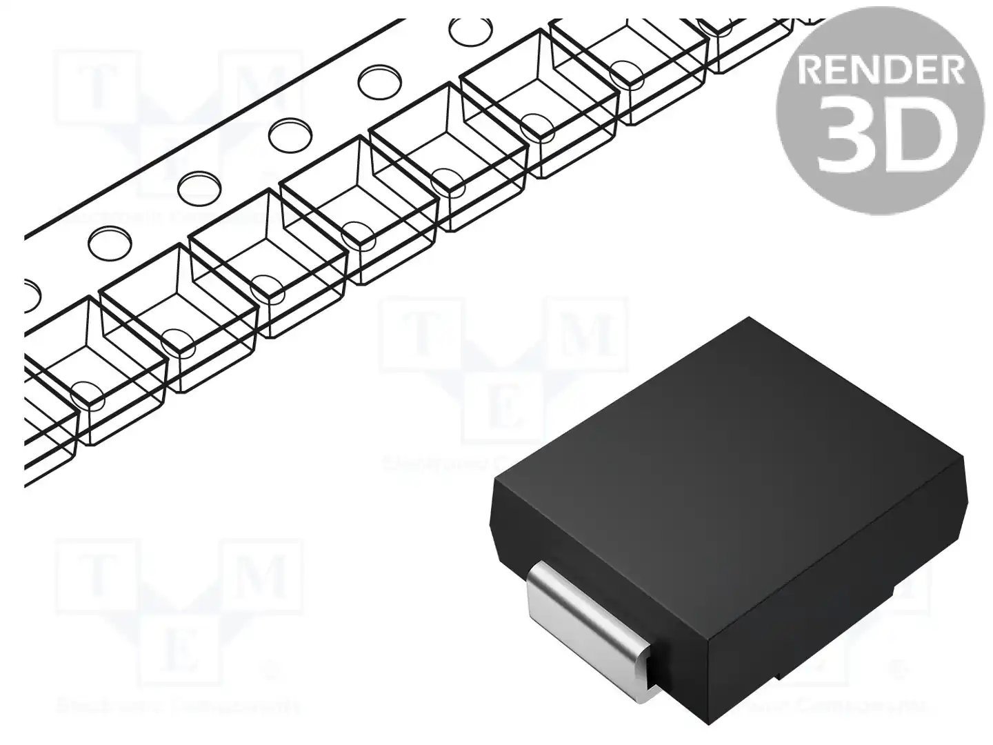 DIOTEC SEMICONDUCTOR 1.0SMBJ28CA — Диоды TVS SMD двунаправленные