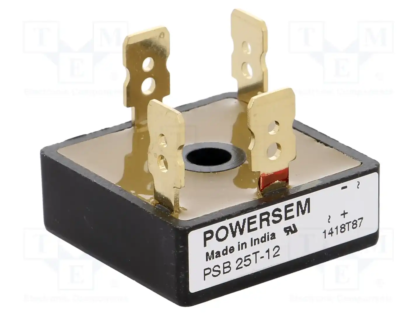 POWERSEM PSB 25T/12 — Однофазные мосты диодные квадратные