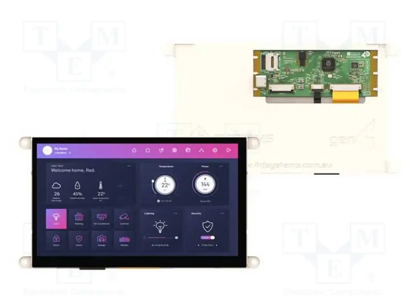 4D Systems GEN4-RP2350-70CT — Интеллигентные дисплеи