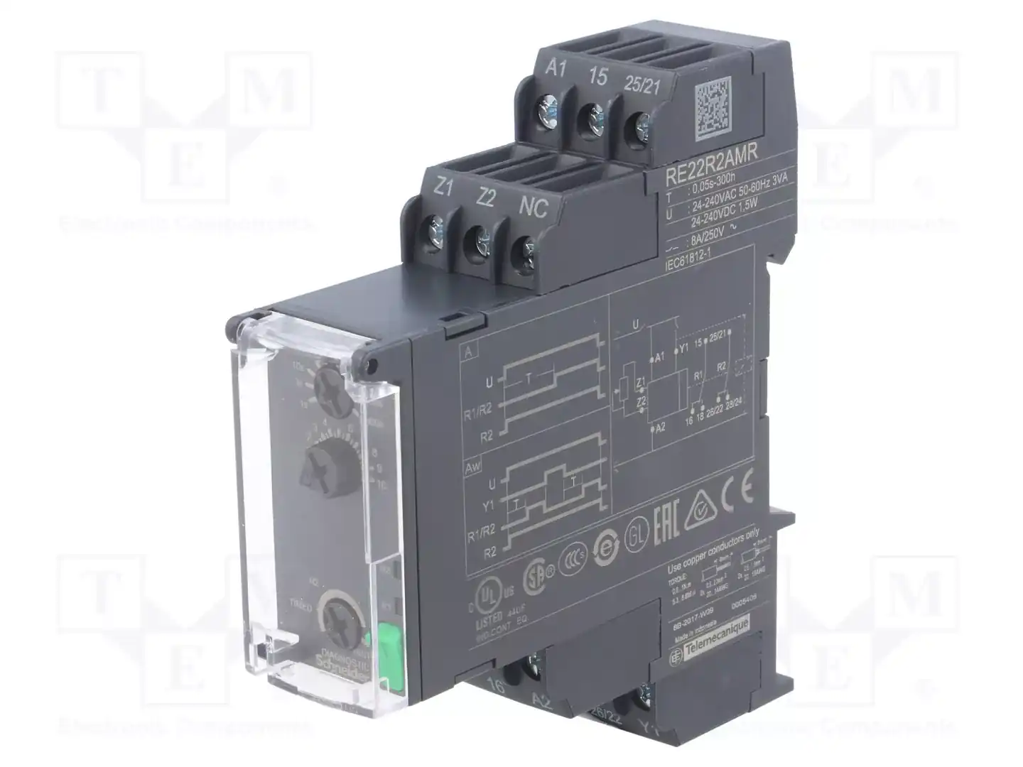 SCHNEIDER ELECTRIC RE22R2AMR — Временные аналоговые реле
