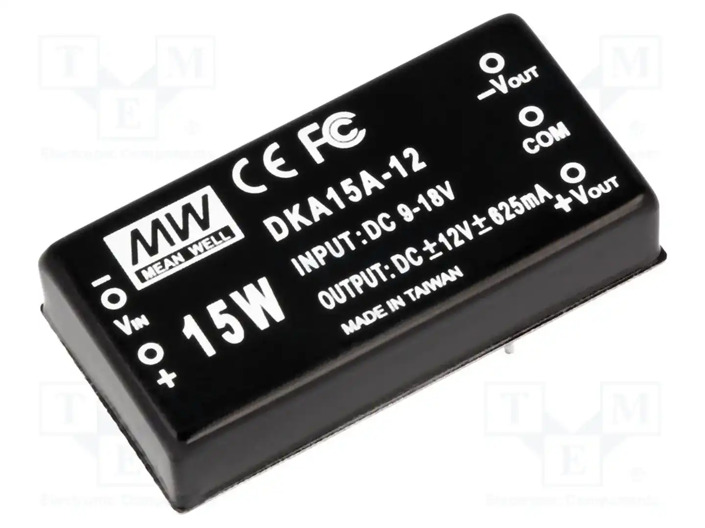 MEAN WELL DKA15A-12 — Преобразователи DC/DC