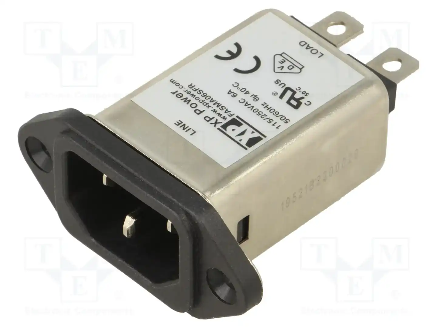 XP POWER FASMA06SFR — Разъемы IEC 60320