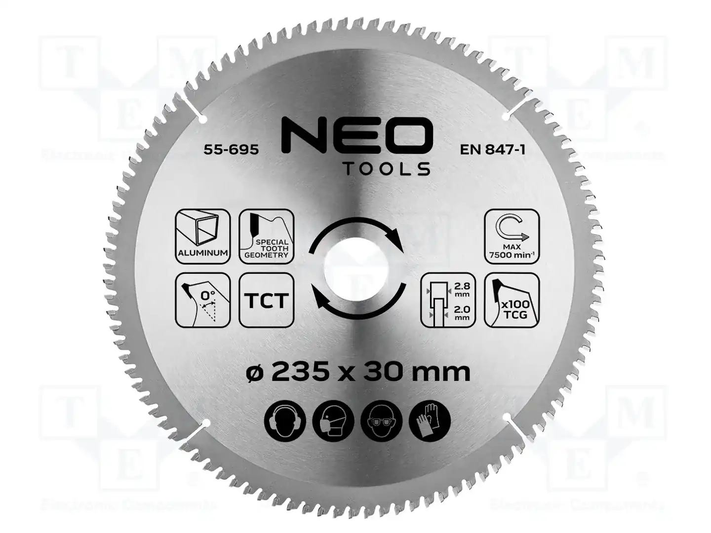 NEO TOOLS 55-695 — Диски для резки и шлифовки