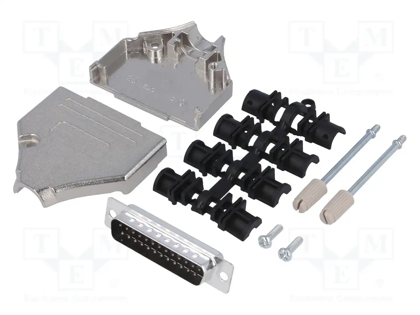 MH CONNECTORS MHDTZK25-DB25P-K — Комплектные штекеры D-Sub