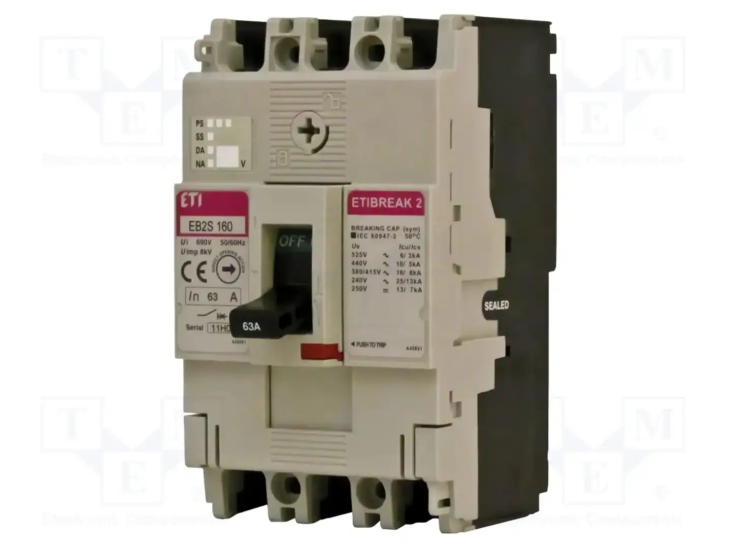 ETI POLAM EB2S 160/4HF 125A 4P — Разъединители