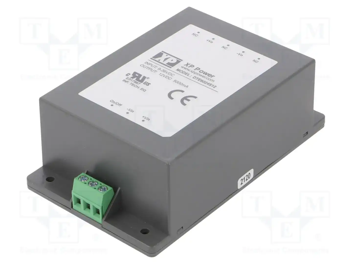 XP POWER DTE6024S12 — Преобразователи DC/DC