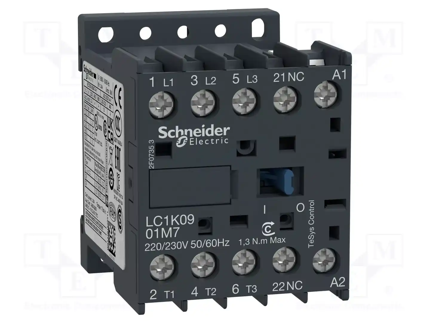 SCHNEIDER ELECTRIC LC1K0901D7 — Контакторы - главные модули