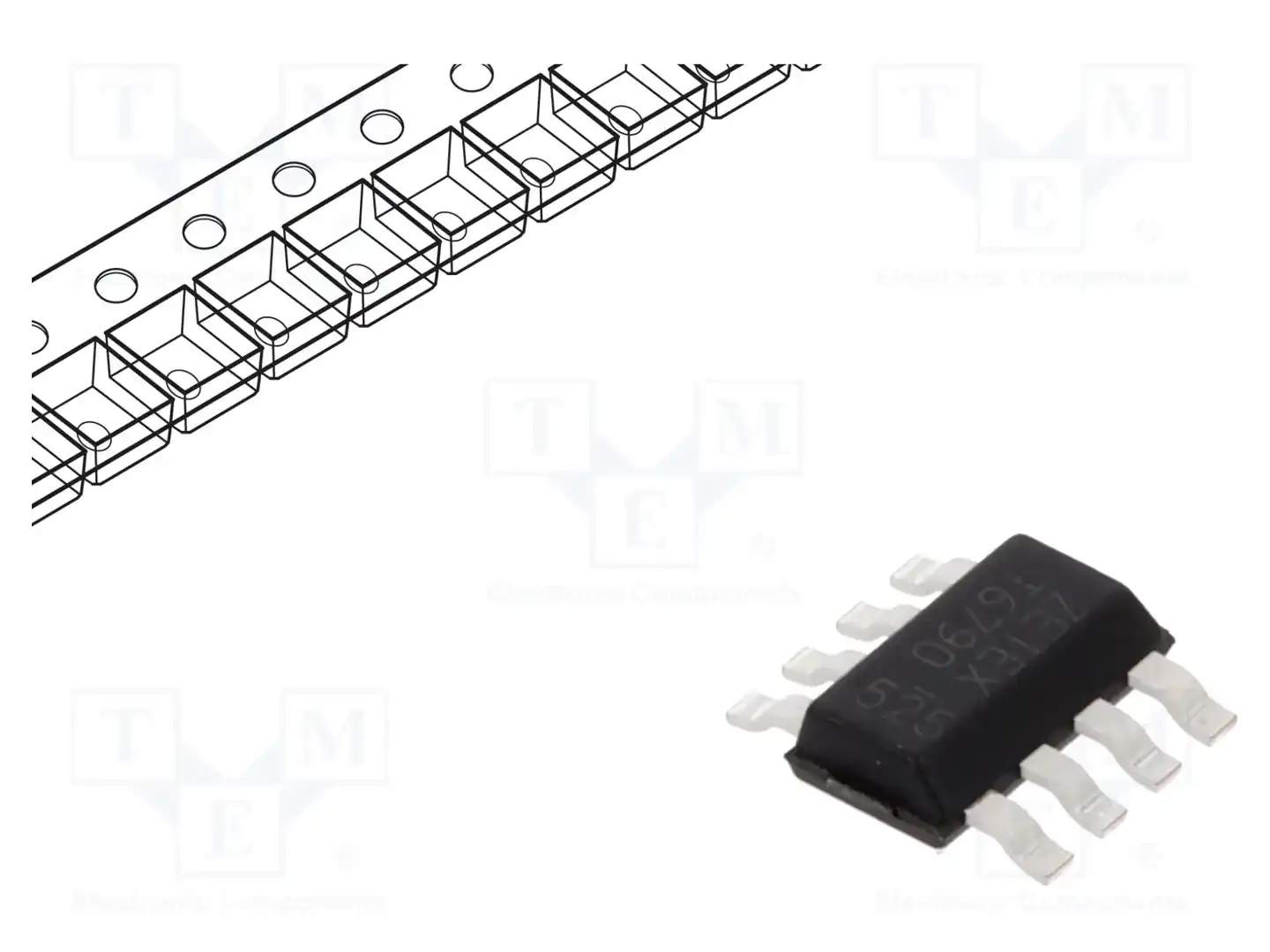 DIODES INCORPORATED ZDT6790TA — Комплементарные пары транзисторов