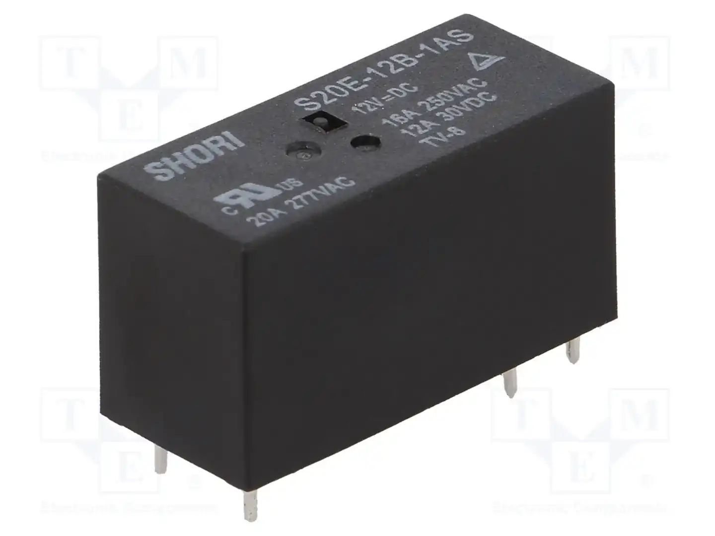 SHORI ELECTRIC S20E-12B-1AS — Реле электромагн. миниатюрные