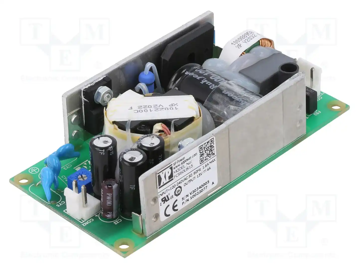 XP POWER FCS60US15 — Открытые блоки питания