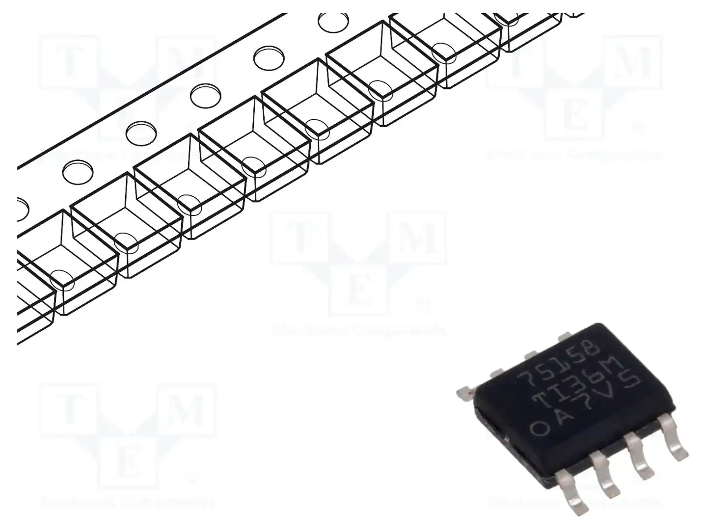 Texas Instruments SN75158DR — Микросхемы - RS232 / RS422 / RS485