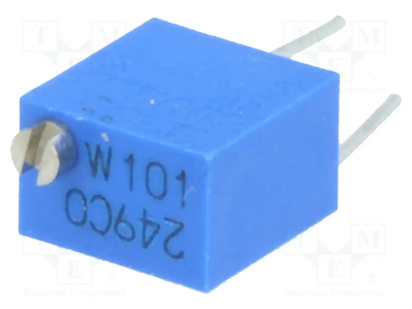 BOURNS 3262W-1-101LF — Потенциометры THT многооборотные 1/4 дм