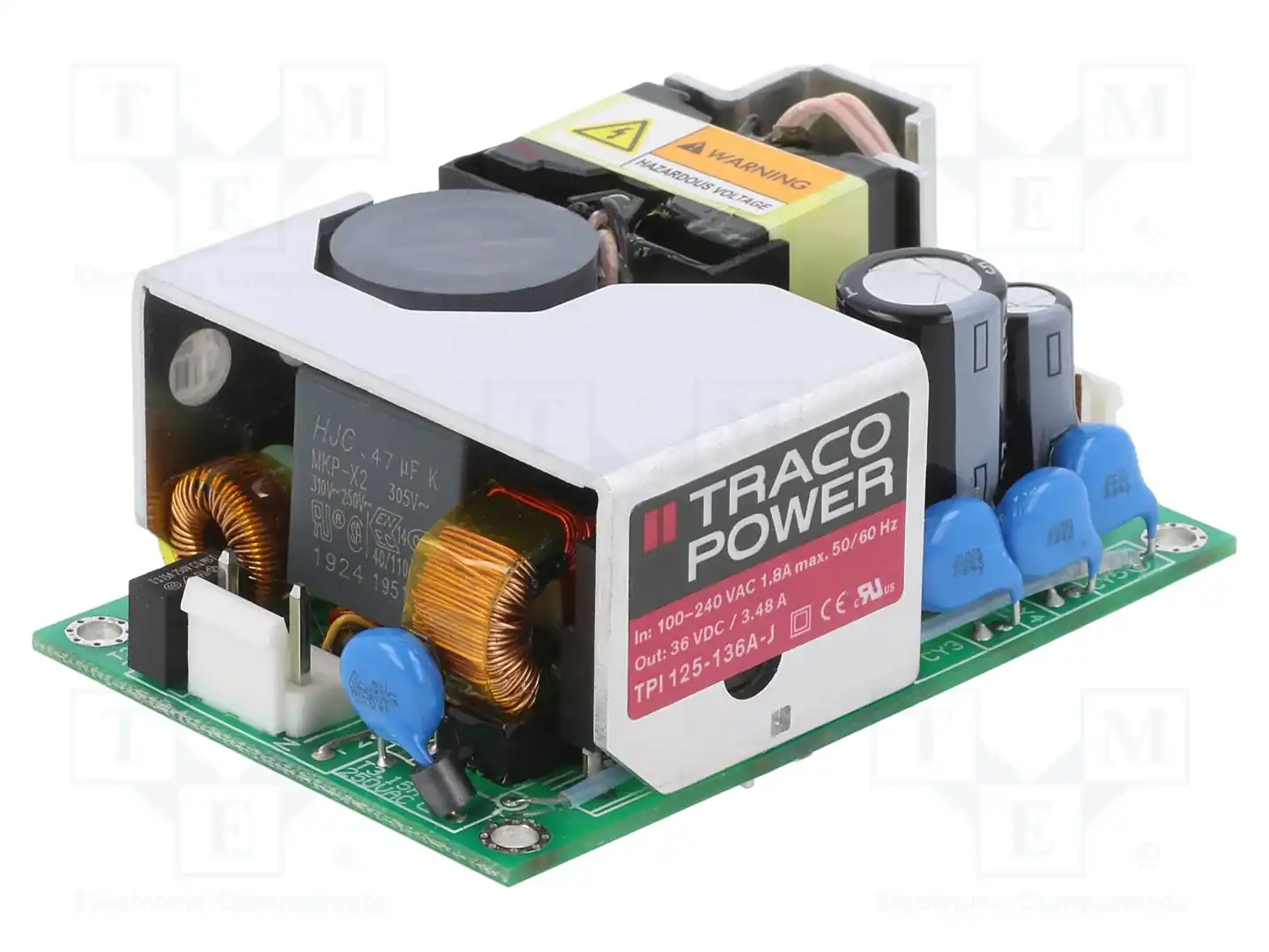 TRACO POWER TPI 125-136A-J — Открытые блоки питания