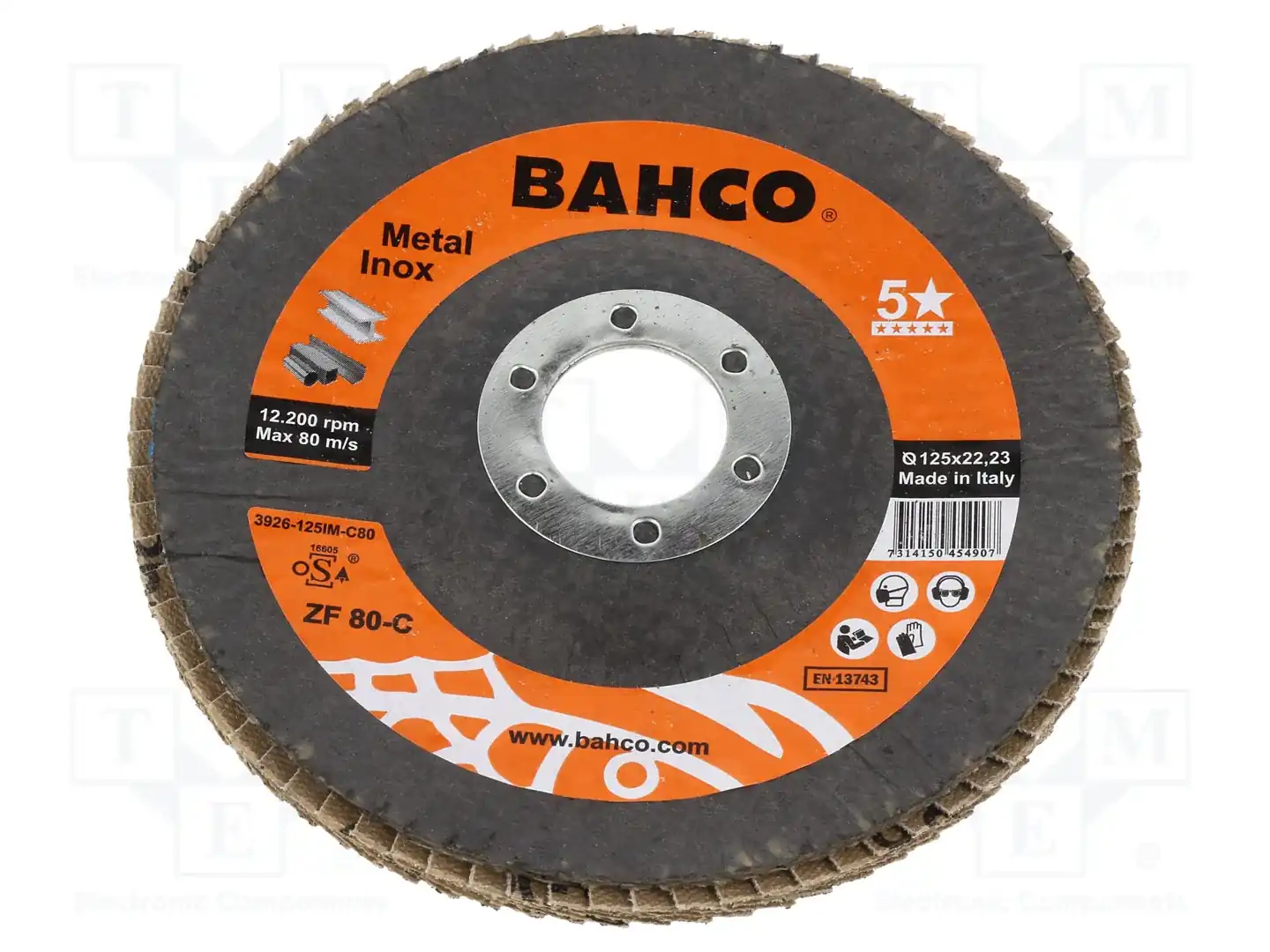 BAHCO 3926-125IM-C80 — Диски для резки и шлифовки