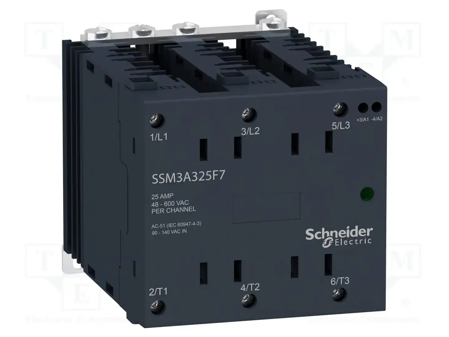 SCHNEIDER ELECTRIC SSM3A325F7 — Реле SSR трехфазные